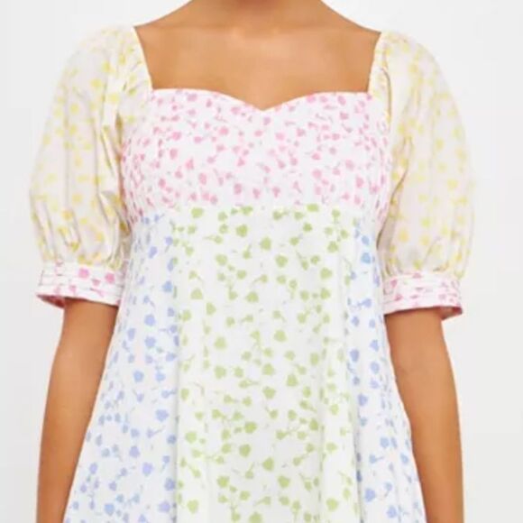 NWT English Factory
Women's Multi Floral Print Mini Dress-NN3 - Picture 2 of 5